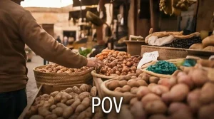צילום מנקודת המבט של הדמות המדגים זווית POV בקולנוע
